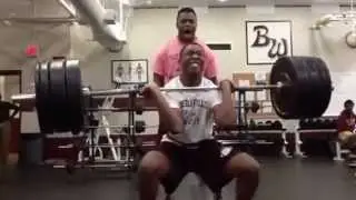 Pierre Gee-Tucker Hang Clean Max 300lbs