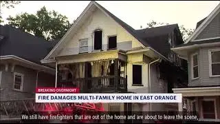 News12 NJ - East Orange Fire