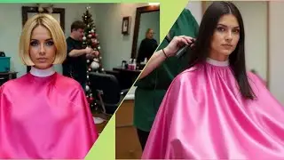 Pink salon capes you've never seen before