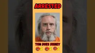 Disney World Youtuber Arrested During Live Stream #tomdoesdisney #arrested #disneyworldstreamer
