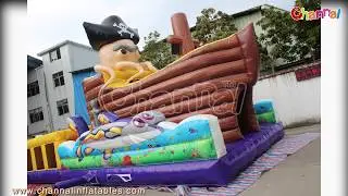 Ocean Adventure Inflatable Obstacle Course - Channal Inflatables