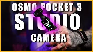 The OSMO POCKET 3 as a MAIN STUDIO CAMERA!?!?!?