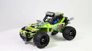Lego Technic 42027 Desert Racer   Lego Speed build