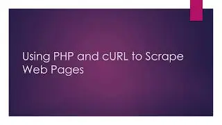 Syntaxxx   Using PHP and cURL to Scrape Web Pages