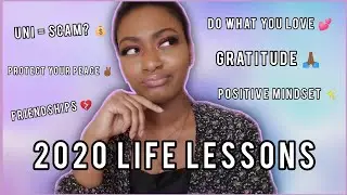 20 life lessons I learned in 2020