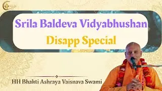 Baldeva Vidyabhushan Disapp Special || ISKCON Saharanpur || Bhakti Ashraya Vaishnav Swami