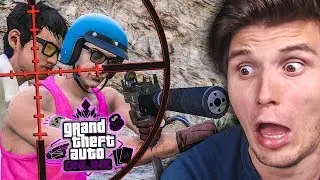 Vier YOUTUBER retten einen REICHEN CHINESEN! | GTA ONLINE