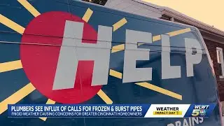 Homeowners turning to pros for help with frozen pipes in Greater Cincinnati