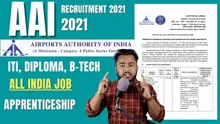 AAI _ AIRPORTS AUTHORITY OF INDIA Recruitment 2021