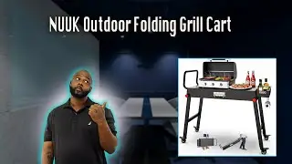 NUUK Outdoor Folding Grill Cart