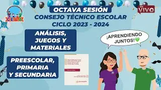CEAA OCTAVA Sesión Consejo Técnico Escolar CTE JUNIO 2024