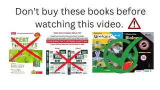 BOOK REVIEW: NCERT AT YOUR FINGERTIPS BIOLOGY vs ERRORLESS BIOLOGY vs DR ALI BIOLOGY #neet2023 #neet