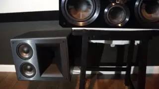 Klipsch 525 THX Ultra 2 vs SVS Ultra Center speakers amatuer comparison