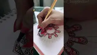 Easy and step by step Mandala art | 140GSM cassata sketchbook | MENORAH STATIONERY |