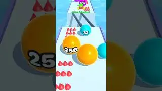 Ball run merge 2048 🔮 Ball run Gameplay (Android, iOS #31) 🏈