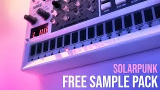 Solarpunk FREE Volca Sample Pack (80's Synth Inspired)