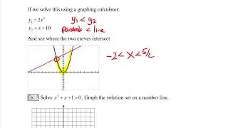 A2 Quadratic Inequalities