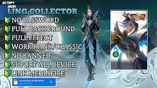 SCRIPT SKIN LING COLLECTOR SERENE PLUME NO PASSWORD FULL EFFECT TERBARU - MLBB