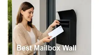 📬 KYODOLED Wall-Mount Mailbox for House | Best Mailbox Wall 📬