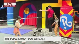 13 ON YOUR SIDE's Erin Sullivan walks the low wire with Ringling Bros
