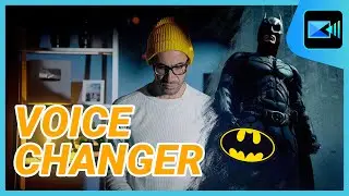 How to Create Batman Voice Effect Using Voice Changer | PowerDirector Tutorial