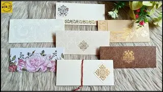 Make UNIQUE Salami Money Envelopes From Old Wedding Cards Like a Pro! (4 Ways) | Complete Guide
