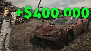 I REBUILT A WRECKED HYPER CAR *CRAZY PROFIT*