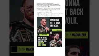 JDM vows revenge for volk 🔥 Islam makhachev responds coldly