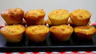 GARLIC CHEESE MUFFINS!!  LOW CARB | KETO FRIENDLY | BREAD REPLACER!