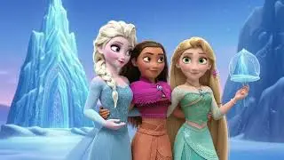 Elsa and the Snowy Balloon Ride 4 ❄️🎈 | Magical Winter Adventure Song for Kids 🎶✨