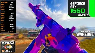 Call Of Duty Warzone 4 On GTX 1660 Super + R5 3600 | Best Settings | FPS Benchmarks | 2025