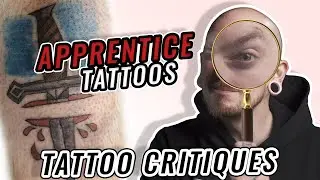 ТАТУИРОВКИ ДЛЯ УЧЕНИКОВ №1 | Критика татуировок | Работы мастеров