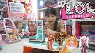 unboxing Lol Surprise J.K mini Fashion Doll M.C Swag