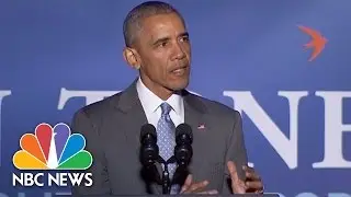 President Obama Takes on 'Divisive' Tone of 2016 Race | NBC News