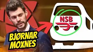 Bjørnar Moxnes (Rødt) konfronterer samferdselsministeren om NSBs navnebytte til Vy