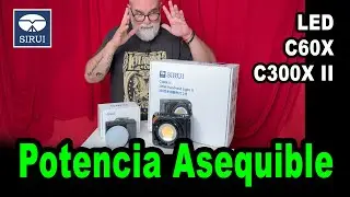 Presentaci&oacute;n de Luces LED Sirui C300X II & C60X - EN ESPA&Ntilde;OL