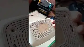 INTERNET SIN LUZ 💡 MODEM / ROUTER CONECTADO A BATER&Iacute;A DE CARRO ( EXPLICACI&Oacute;N ) ( FUNCIONANDO)