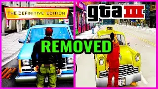 They REMOVED this from GTA 3 Definitive Edition Trilogy Remaster