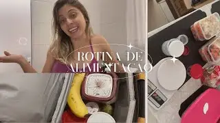 Organizo Minha Alimentação da Semana (Vida Real!)🥗