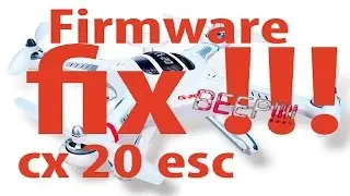 cx20 Real esc Fix for beeping motors blheli