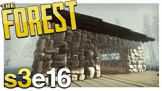 STONE HOUSE ROOF | The Forest Gameplay S3E16 (Alpha v0.35)