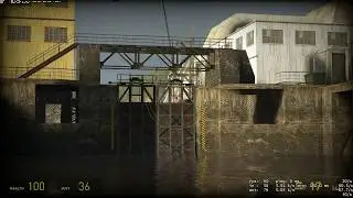 Half-Life 2: Shortcut, getting the gate open on the canals levels.