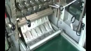 6Lanes 4sides seal machine for liquid