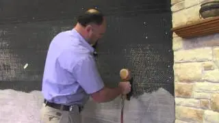 Step 1   Surface preparation: Stone Veneer Installation