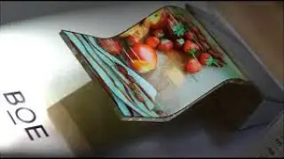 COPYRIGHT FREE - BOE Flexible OLED, 27' 8K, Bezel less, foldable phone, AMQLED, 4K and more