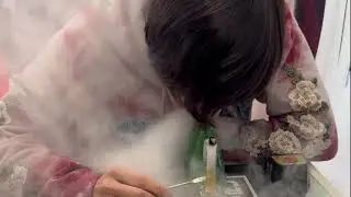 Rich Apex Gram Rosin Dab on Glass Rig by Elbo and Darby&nbsp;in the Hyperloop.