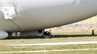 Самый большой Airlander 10 полное видео взлет и падение