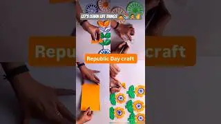 how to make Republic day craft #collocation #activity #inspirational #republican #preparation #creat