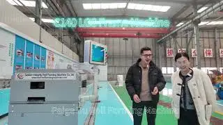 How my Mexcio Friend say  C140 LGS frame machine