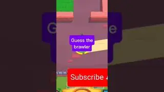 Guess the brawler. #brawlstars #guessthebrawler #gaming #whosthatbrawler #shorts